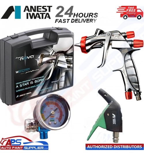 Anest Iwata LS400 ET 1.3mm Basecoat Drag Racer Edition Cleaning SHOWCASE Kit